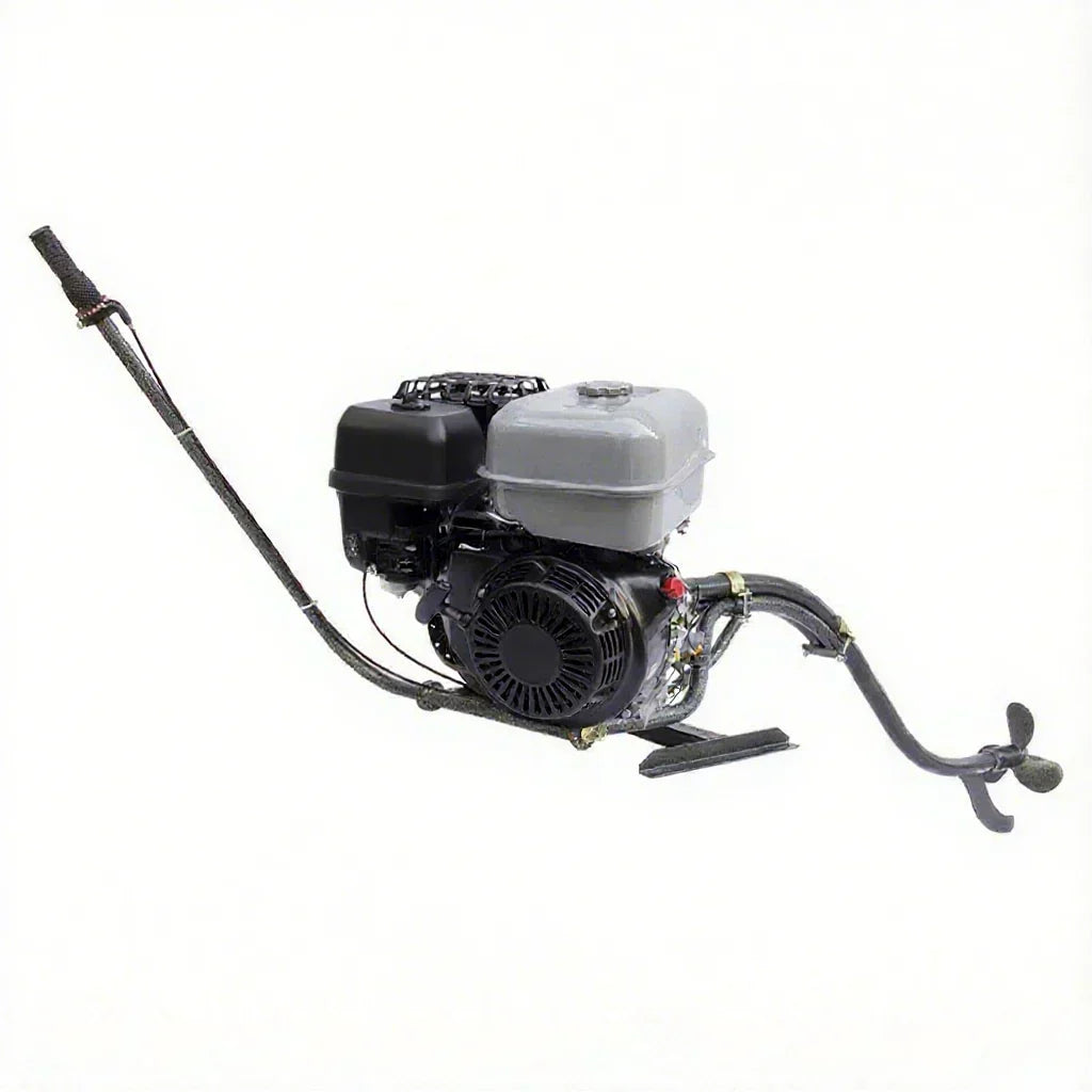 15HP 4 Stroke Outboard Motor, 420cc Marine Fishing Boat Engine Single-cylinder 6L, Big Fuel Tank Up to 20 km/h 3600rpm