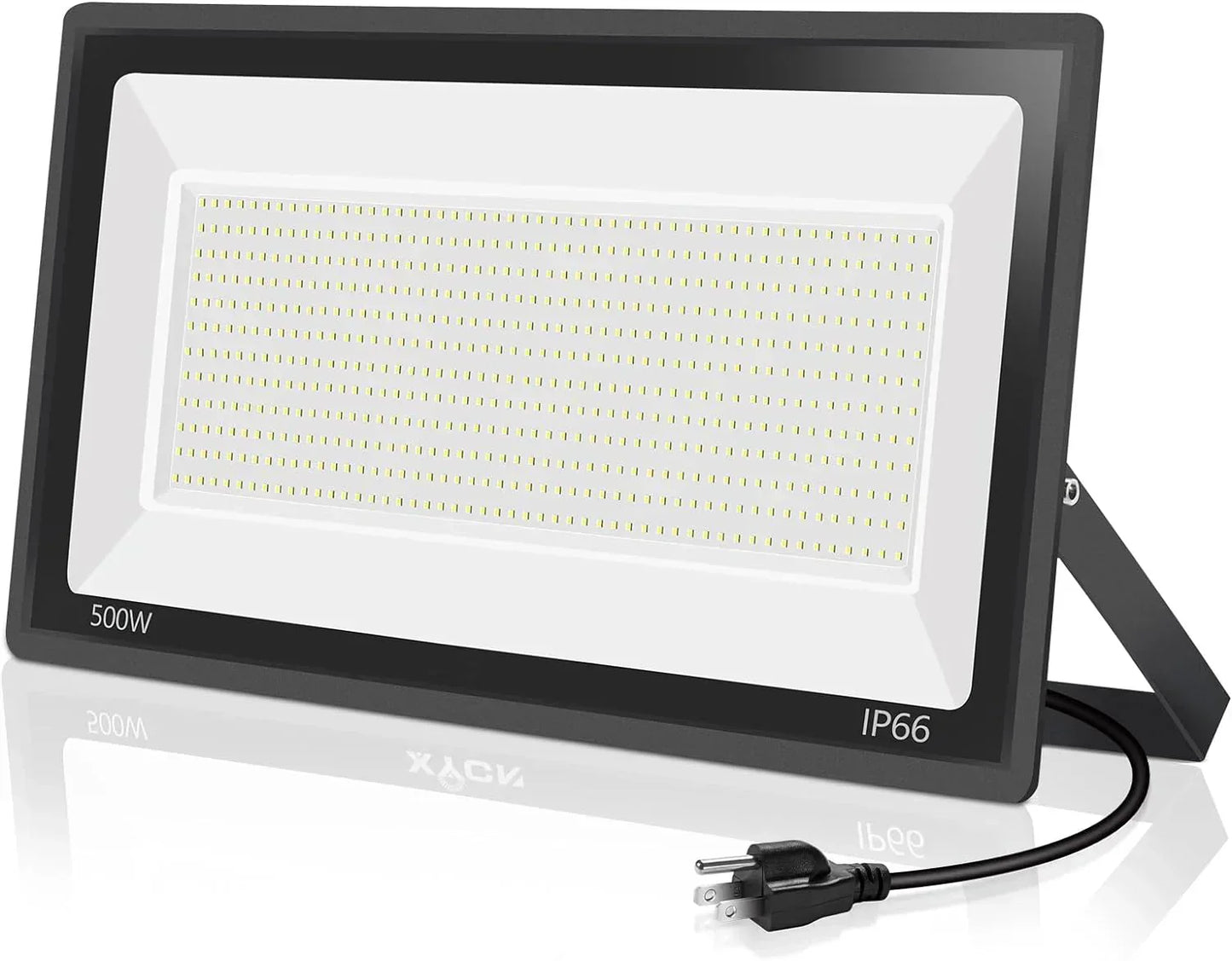 3 Pack 200W LED Flood Light,Super Bright Exterior Security Lights With Plug,IP66 Waterproof Outdoor Flood Light, 22800lm 5000K Daylight White Floodlight for Yard, Garden,Basketball Court, Arena