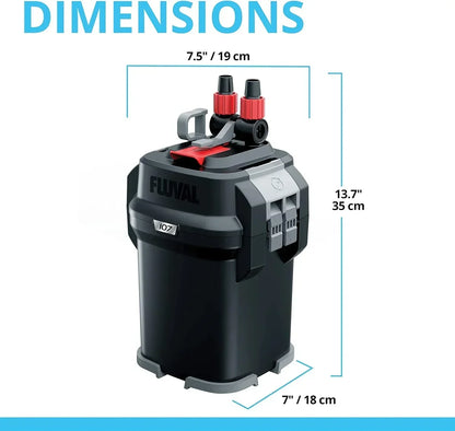407 Perfomance Canister Filter - for Aquariums Up to 100 Gallons - Aquarium Canister Filter