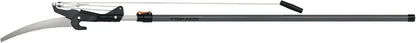 2-in-1 Extendable Tree Pruner and Pole Saw (Extends 7.9 - 12 feet) with Rotating Head, Pruning Stik Model with15-Inch Double-Grind Saw Blade, and Double Locking System