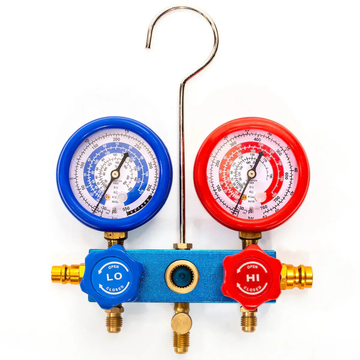 71097 3CFM 1/4 HP Vacuum Pump HVAC Refrigeration AC Manifold Gauge