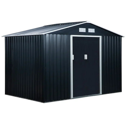 9 Ft. W X 6 Ft. D Metal Garden Shed