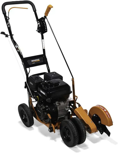 High-Powered 163cc Engine, Start With Ease - Precision Bevel Cutting, Easy Curb Hopping, 6-Depth Adjustments, 4-Wheel Control for Edging with Ease.