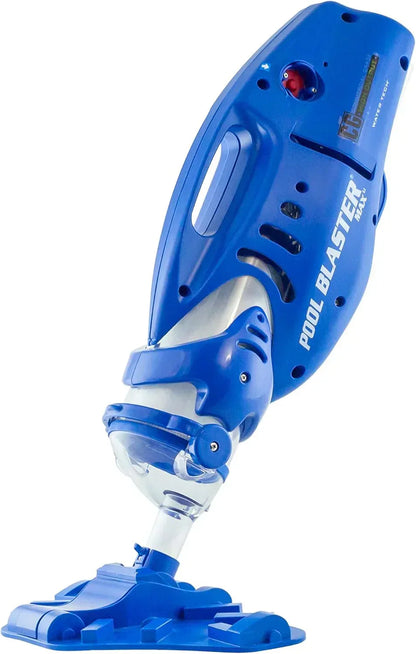 Cordless Pool Vacuum for Deep Cleaning & Strong Suction, Handheld Rechargeable Swimming Pool Cleaner for Inground and Above Ground Pools, Hoseless Pool Vac by