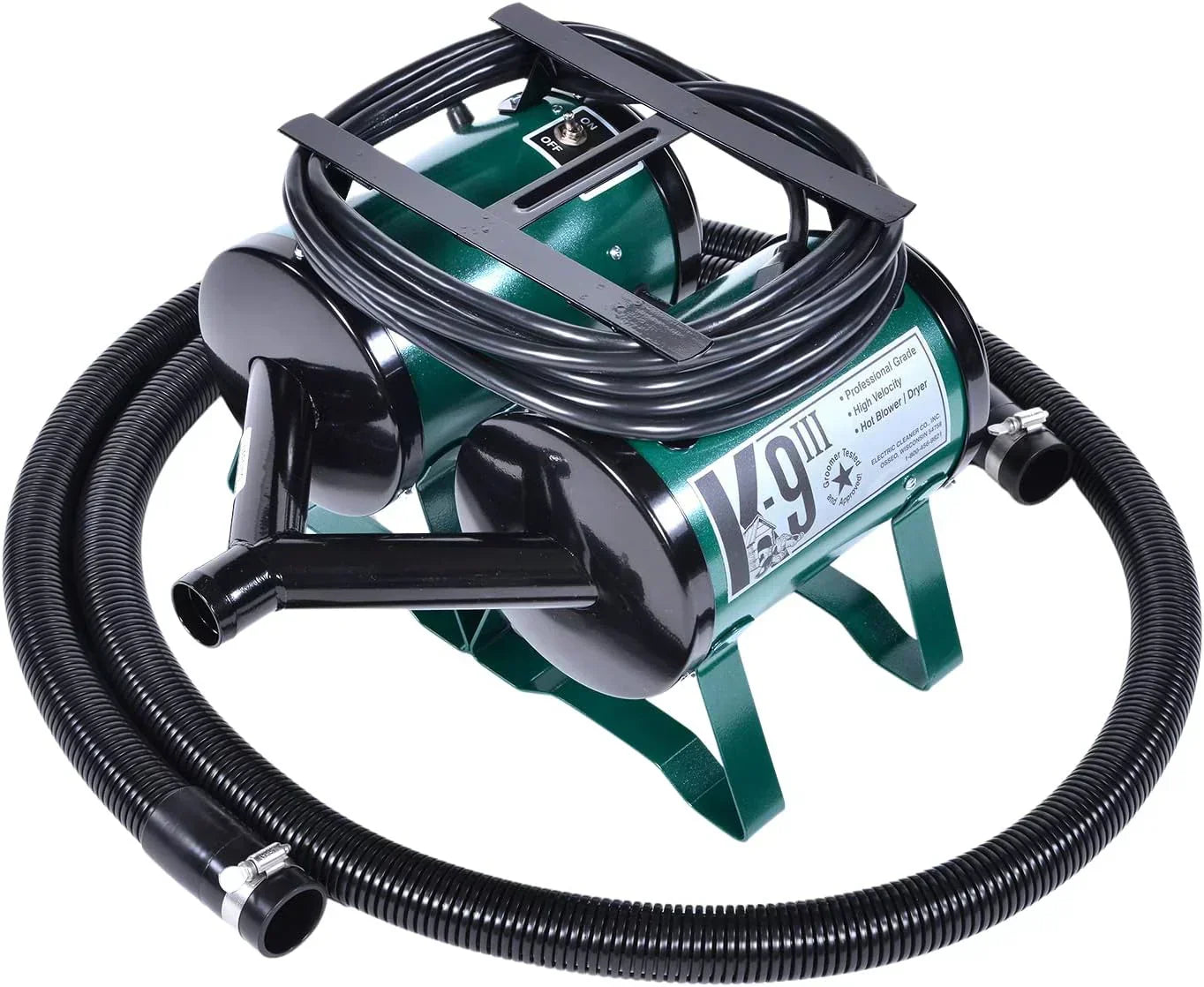 Dog Blow Dryer- Heavy Duty Durable Design with High Performance for Professional Grooming and at Home