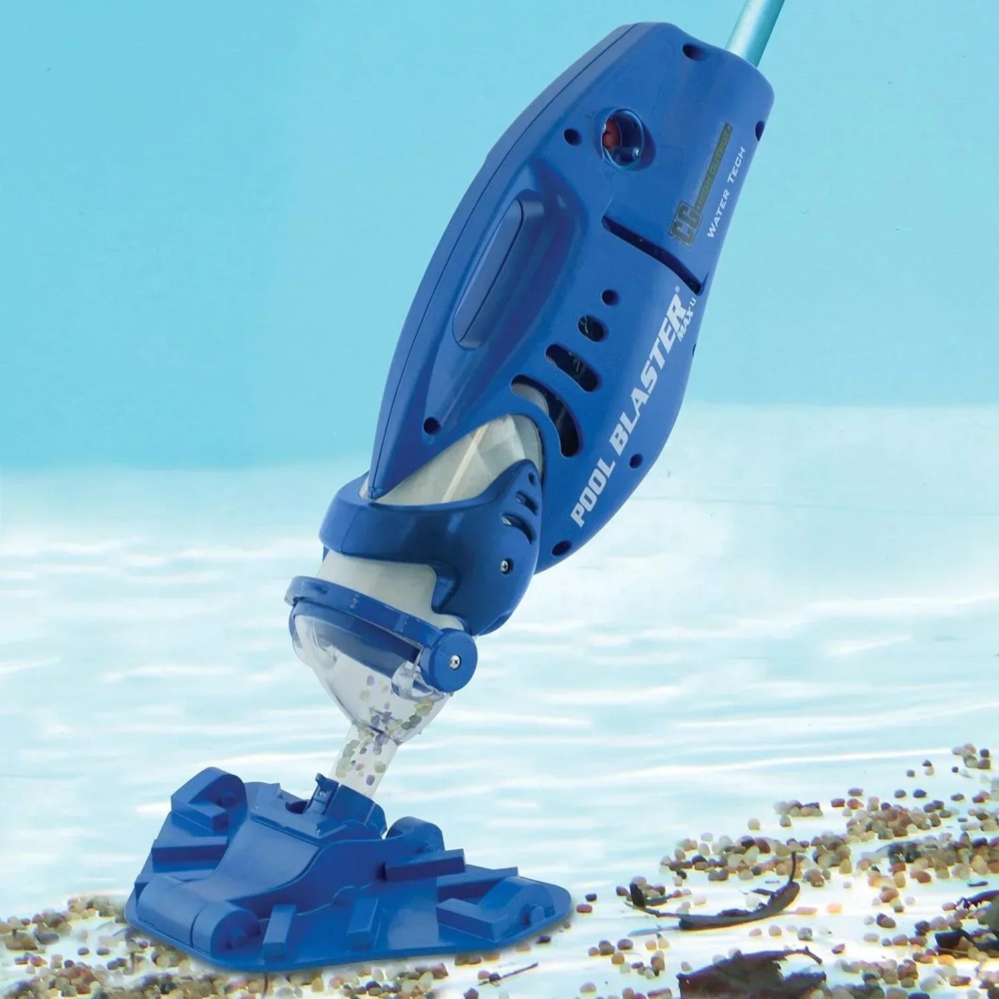 POOL BLASTER Max CG Commercial Grade Cordless Rechargeable Pool Vacuum Cleaner, High Capacity, Increased Power, 60 Min Run Time, Handheld, Hoseless, for In-Ground and Above Ground Pools