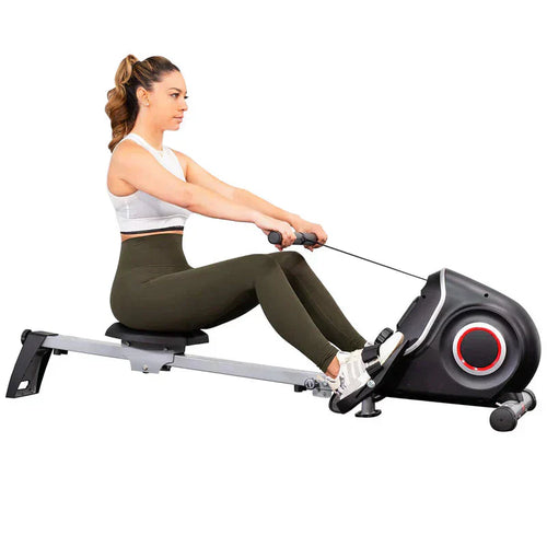 Ultra Quiet Magnetic Rowing Machine Folding Rower 10 Resistance