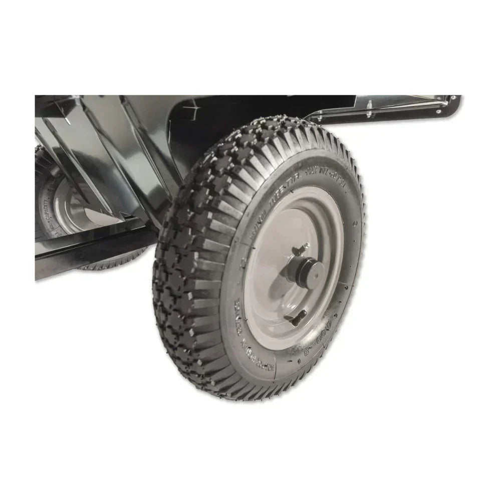 Utility Tow Behind Steel Dump Cart, 750 Pound Capacity