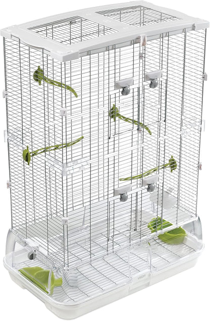 Birdcage model M02, medium size, olive color