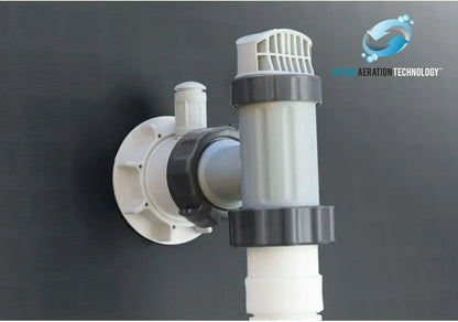 Rectangular Frame Above Ground Outdoor Swimming Pool Set with 1200 GPH Sand Filter Pump, Pool Cover and Ladder