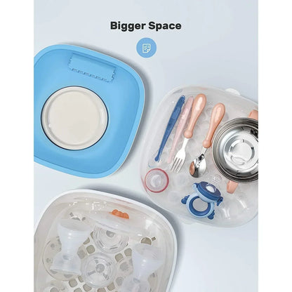 Luxury 3-In-1 Baby Bottle Steam Sterilizer And Dryer With LCD Screen