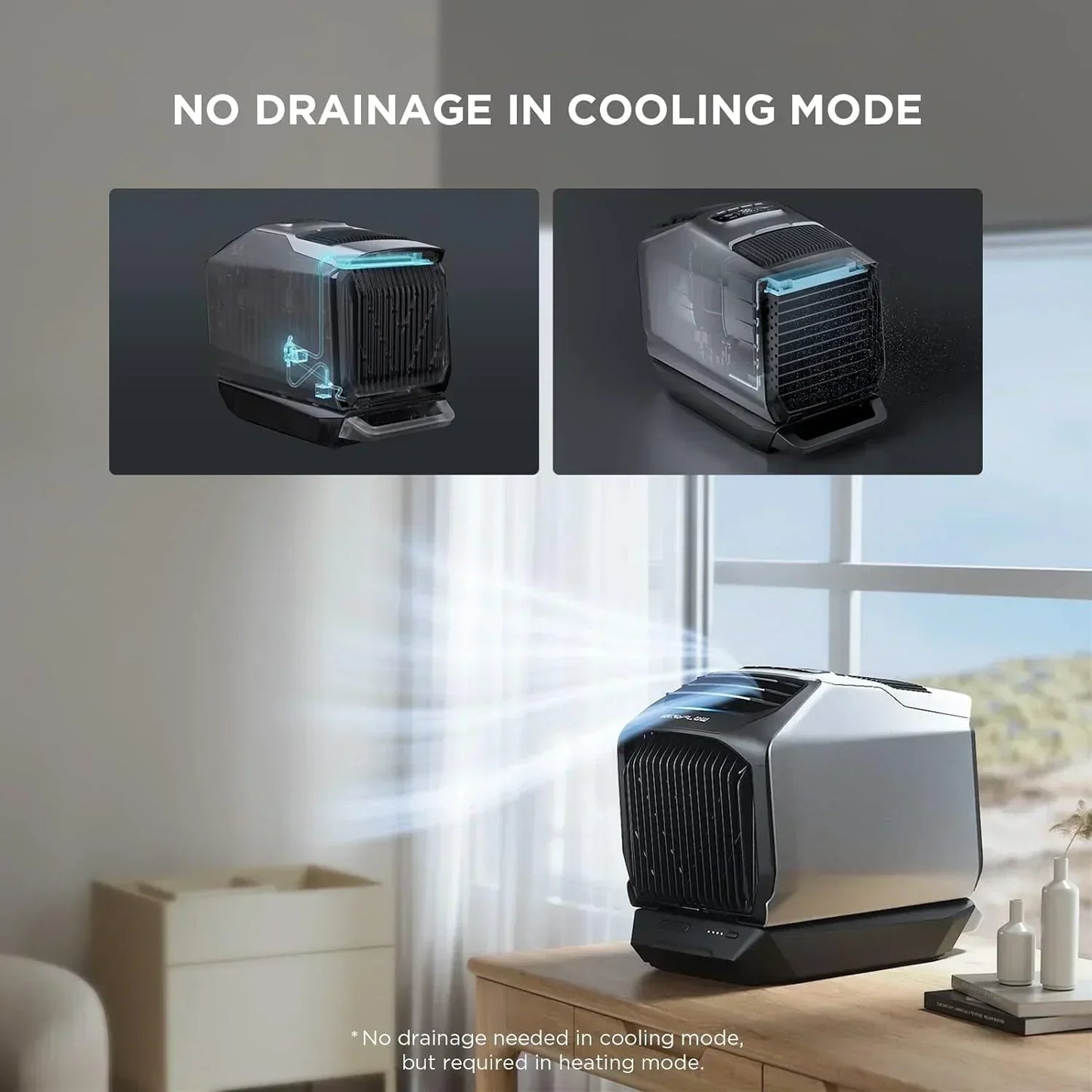 ECOFLOW WAVE 2 1800W Portable Outdoor AC With Heater, 6K BTU (SAK84173)