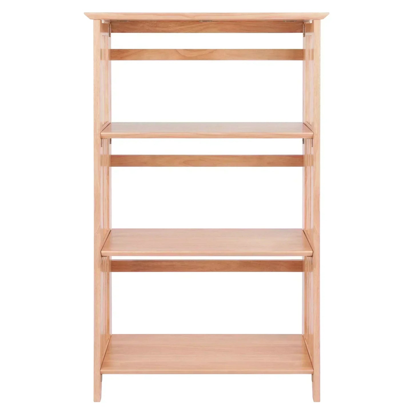 3-Section Foldable Shelf, Natural Finish