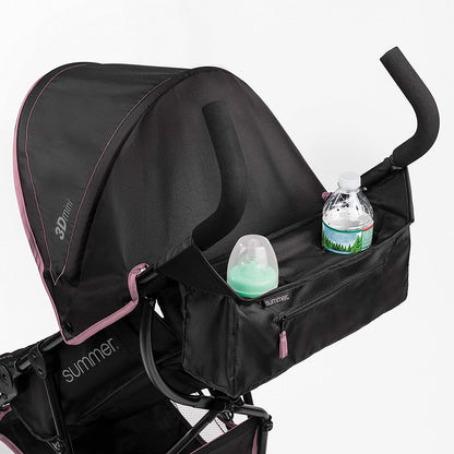 Convenience Stroller, Blue/Black Lightweight Infant Stroller with Compact Fold