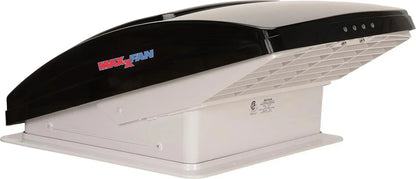 Air 00-07500K MaxxFan Deluxe with Remote - Smoke, Black