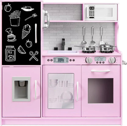Best Pretend Kitchen Wooden Toy Set for Kids