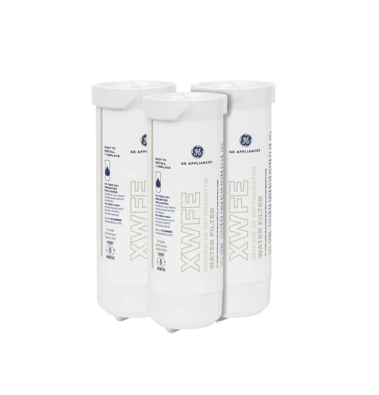 GE XWFE3PK XWFE Refrigerator Water Filter 3-Pack