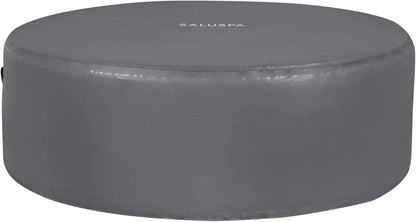 Inflatable Hot Tub Spa (71" x 26") | Portable Hot Tub with 2 Covers (1 Energy-Efficient Thermal Cover and 1 Standard Cover) | Fits Up to 2-4 Persons | Black