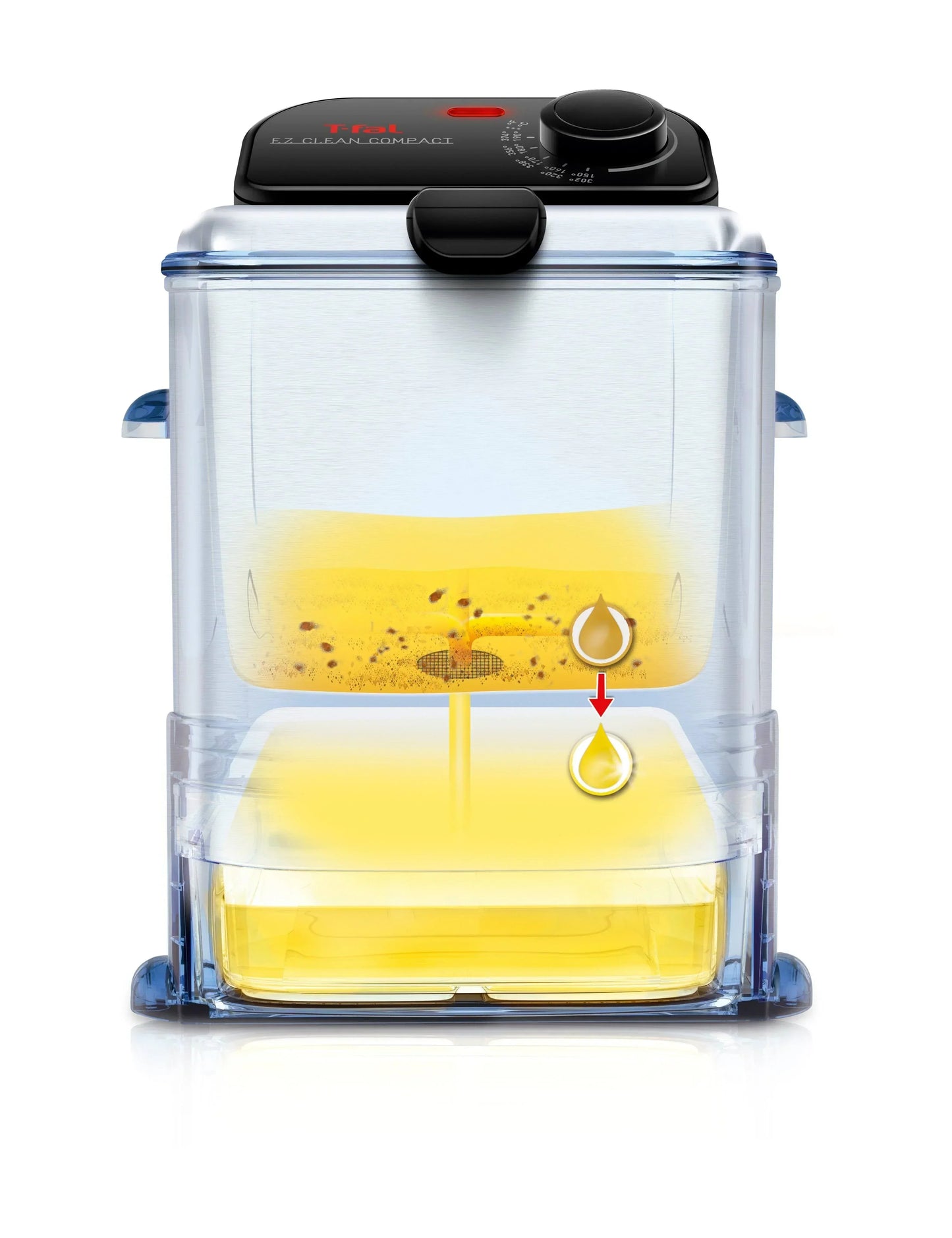 Stainless Steel 1.8 LITER Clean Deep Fryer