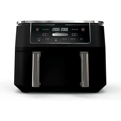 DZ401 Foodi 10 Quart 6-in-1 DualZone XL 2-Basket Air Fryer with 2 Independent Frying Baskets