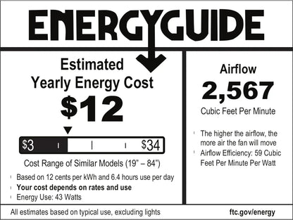 Hunter Fan Company Dempsey Low Profile Indoor / Outdoor Ceiling Fan with LED Light and Remote Control, 44", Matte Nickel