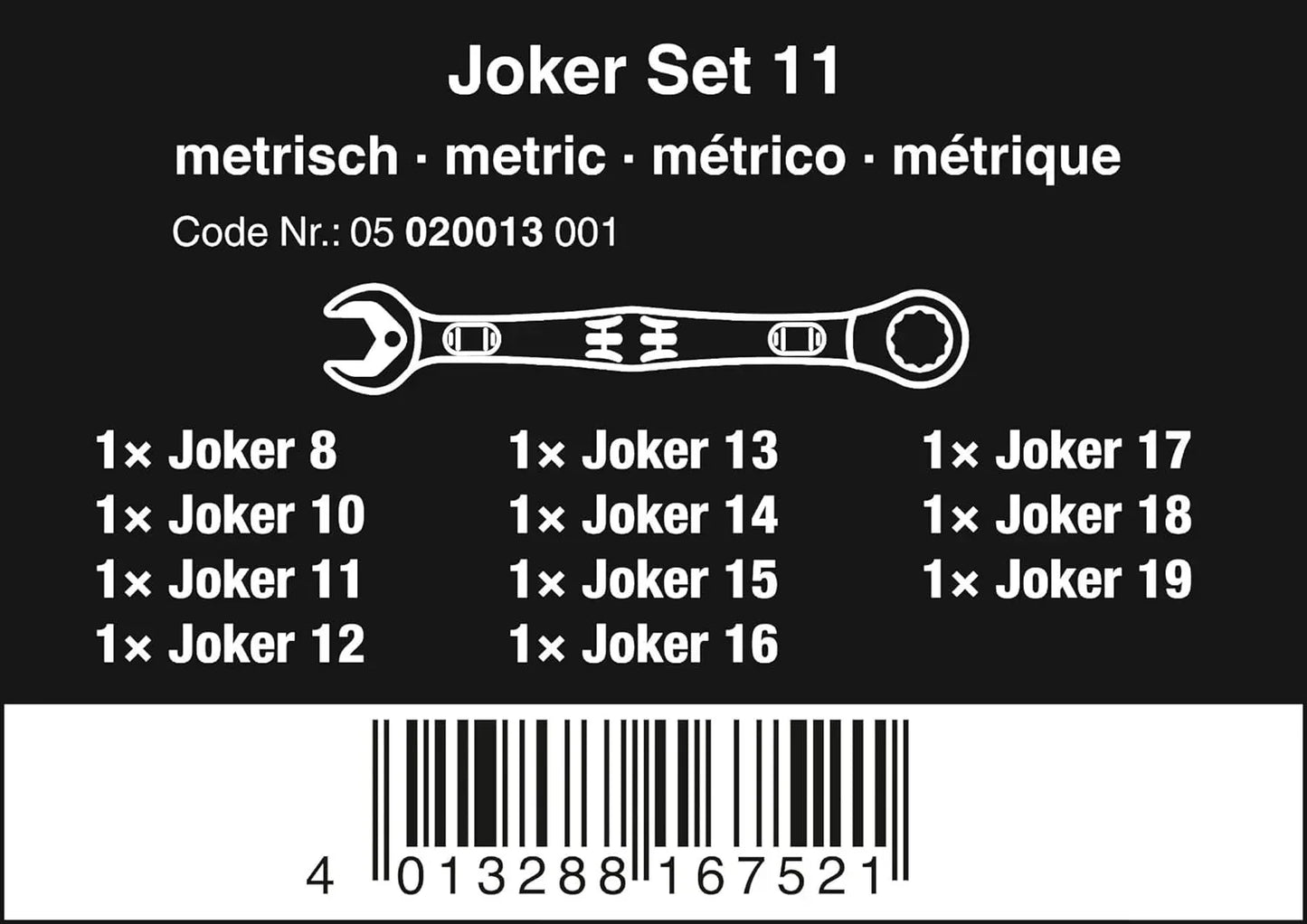 5003594001 8100 SB 2 Zyklop 3/8" Metric Ratchet Set ( Piece of 43)