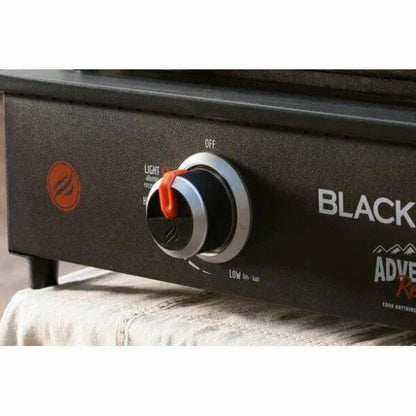 17 inch tabletop griddle with range top black