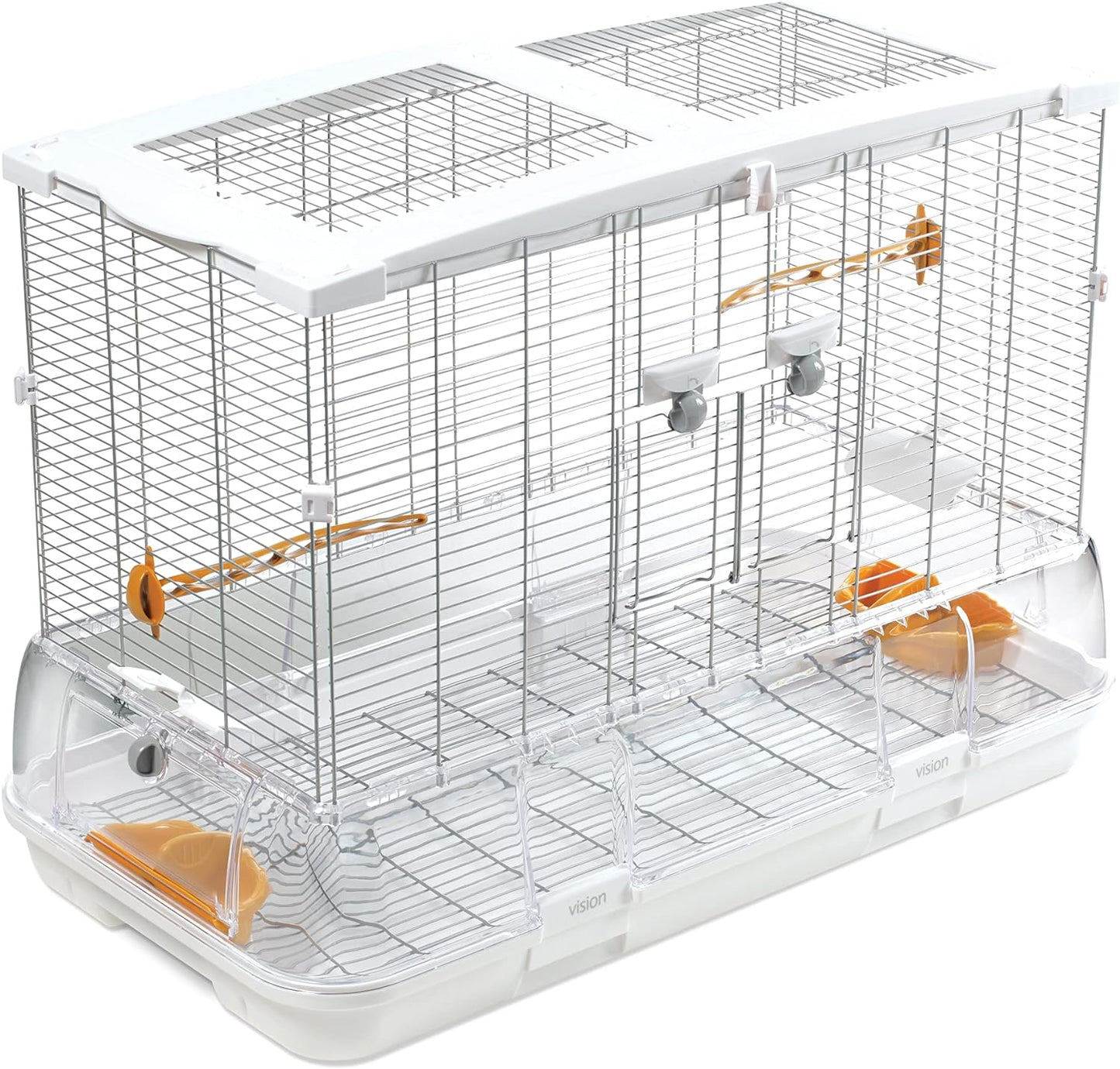 Birdcage model M02, medium size, olive color
