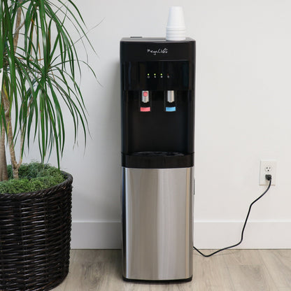 MegaChef Bottom Load Hot and Cold Water Dispenser - 12x13.6x41
