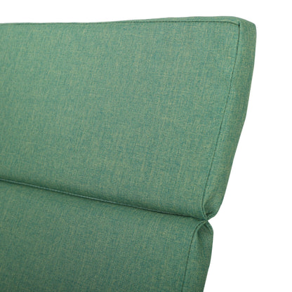 Salem Outdoor Cushion Set for Chaise Lounge - Cushions only (Set of 2) by Christopher Knight Home - 79.25L x 27.50W x 1.50H