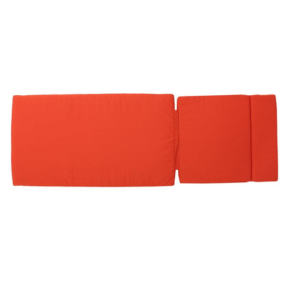 Salem Outdoor Cushion Set for Chaise Lounge - Cushions only (Set of 2) by Christopher Knight Home - 79.25L x 27.50W x 1.50H