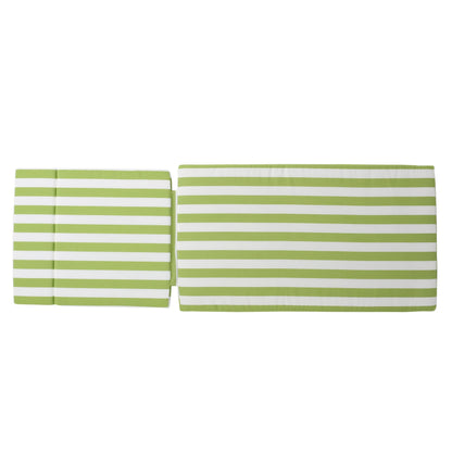Salem Outdoor Cushion Set for Chaise Lounge - Cushions only (Set of 2) by Christopher Knight Home - 79.25L x 27.50W x 1.50H