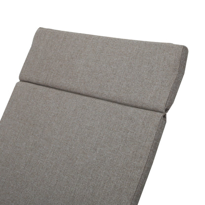 Salem Outdoor Cushion Set for Chaise Lounge - Cushions only (Set of 2) by Christopher Knight Home - 79.25L x 27.50W x 1.50H