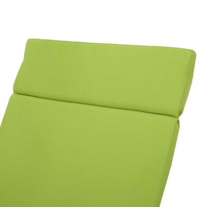Salem Outdoor Cushion Set for Chaise Lounge - Cushions only (Set of 2) by Christopher Knight Home - 79.25L x 27.50W x 1.50H